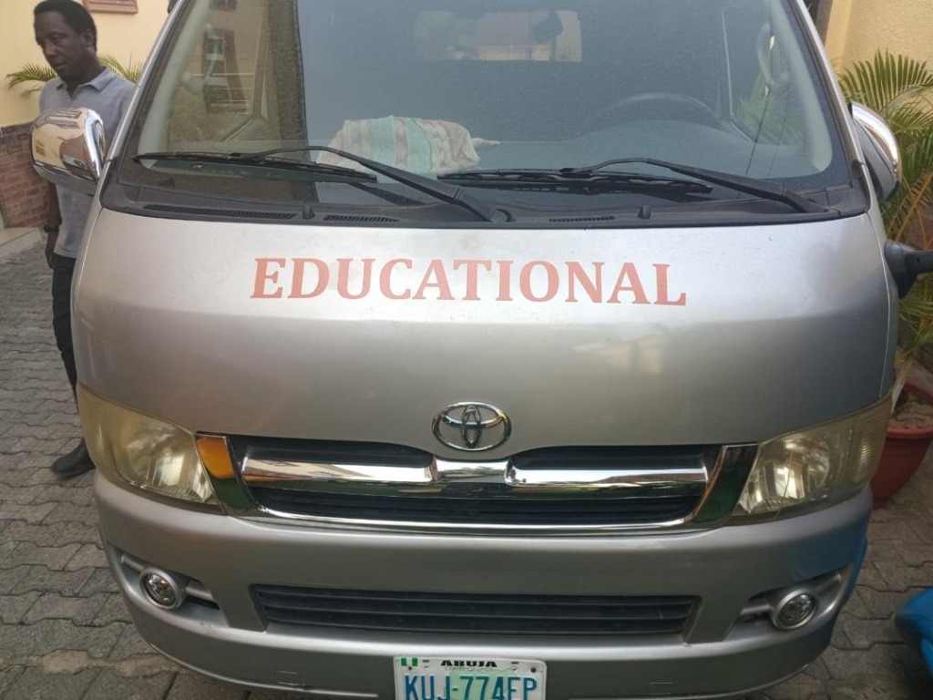 Toyota Hiace Educational Vehicle Wrap Branding